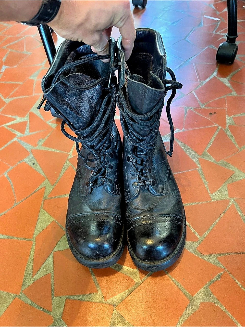 Corcoran Original Jump Boots Black Combat Boots